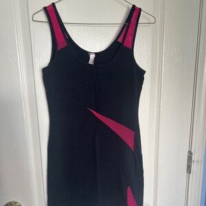 Urban Outfitters Black Pink Bodycon Dress